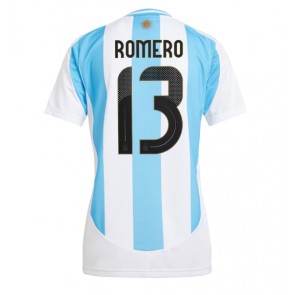 Billiga Argentina Cristian Romero #13 Hemmatröja Dam Copa America 2024 Kortärmad